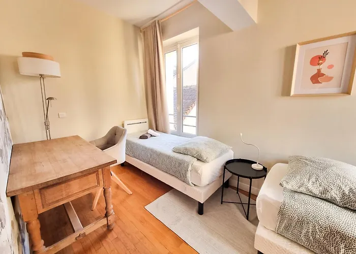 아파트 Exigehome-luxury Flat With 3 Bedrooms, Terrasse In Downtown *